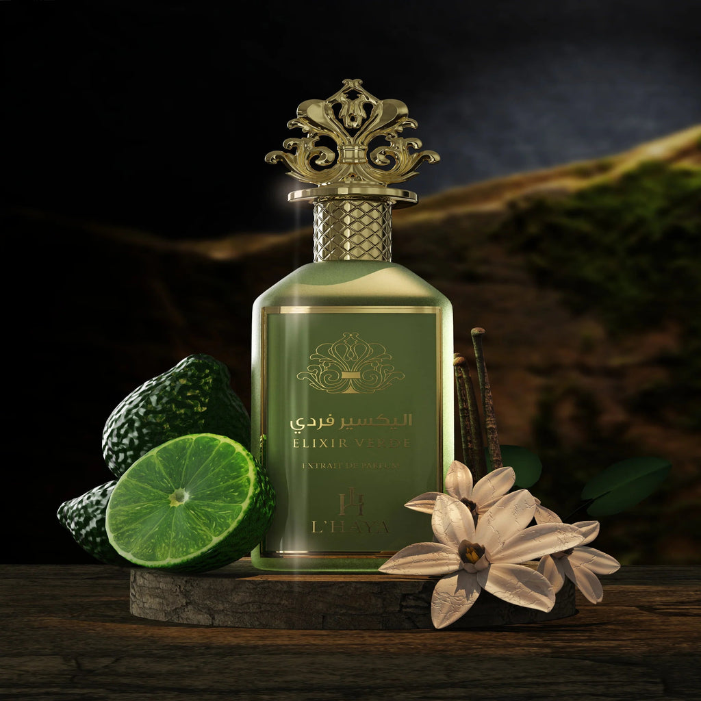 ELIXIR VERDE EXTRAIT DE PARFUM BY L’HAYA 100ML.