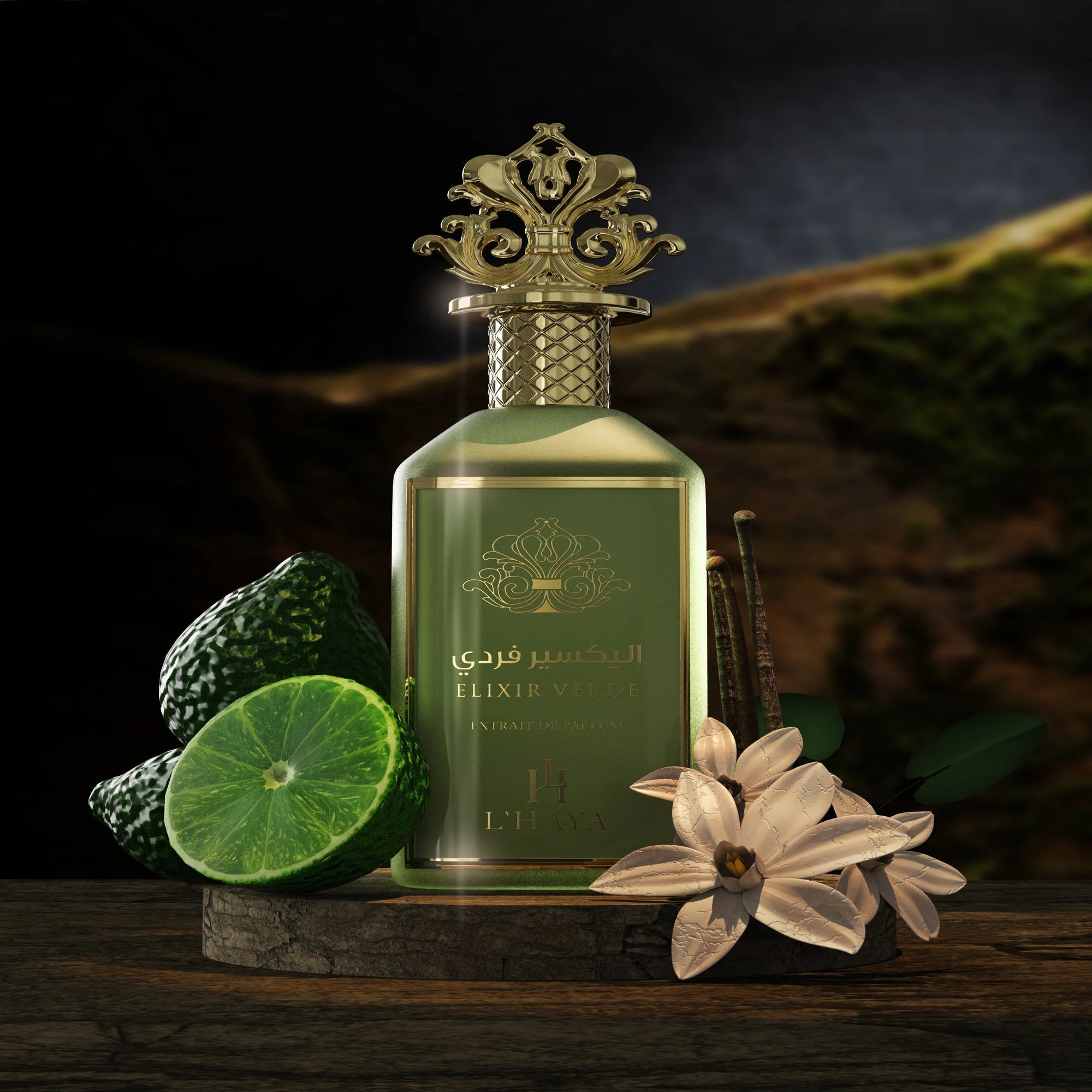 ELIXIR VERDE EXTRAIT DE PARFUM BY L’HAYA 100ML.
