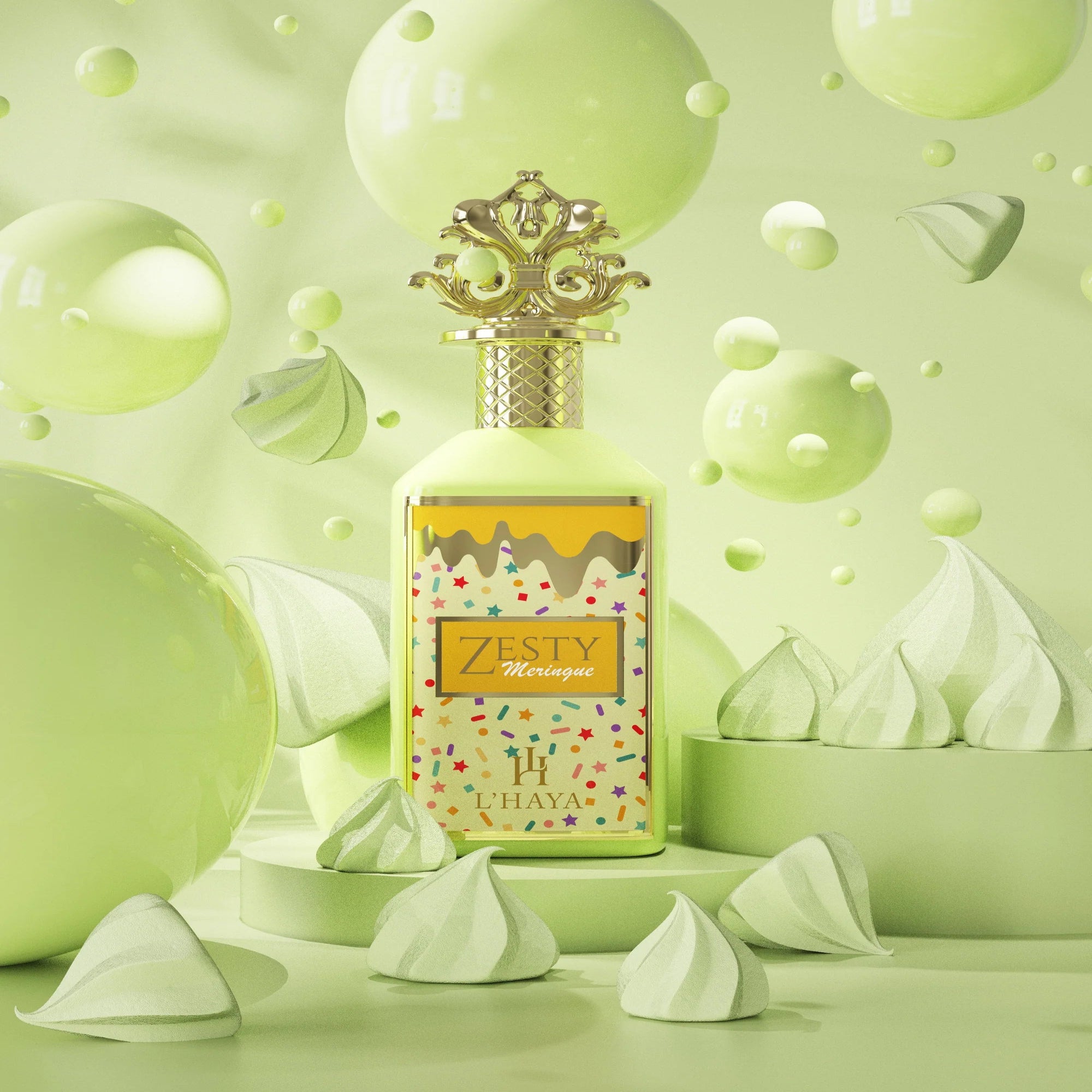 ZESTY MERINGUE EXTRAIT DE PARFUM BY L’HAYA 100ML.