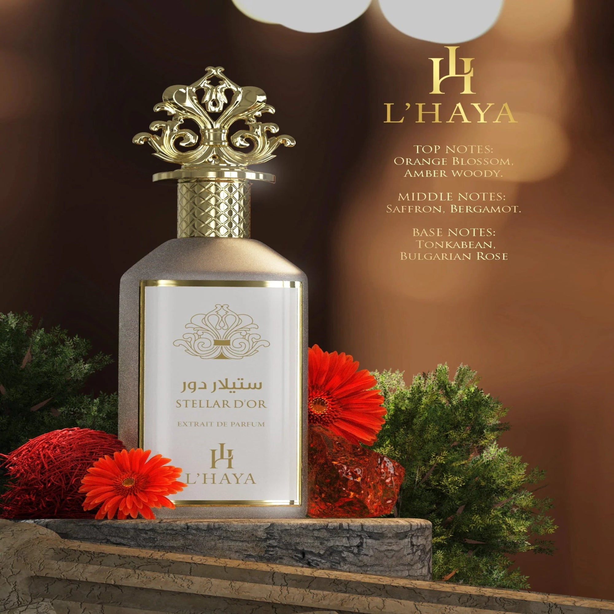 STELLA D’OR EXTRAIT DE PARFUM BY L’HAYA 100ML.