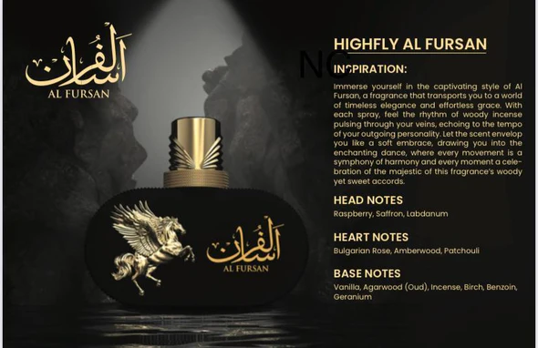 HIGHFLY AL FURSAN MEN - EDP 100ML (3.4oz) BY LE FALCONE